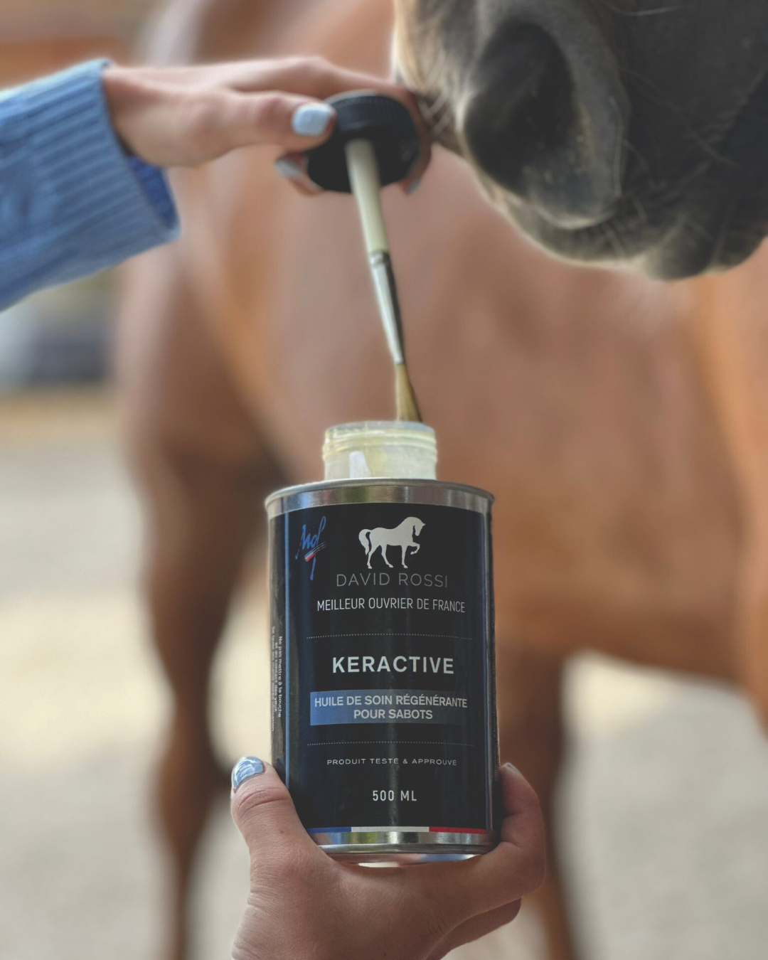 Huile régénérante pour sabots Keractive